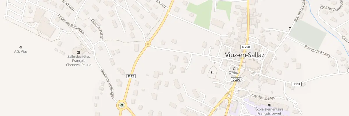 Plan du 185 Rue de la chpalle à Viuz-en-Sallaz
