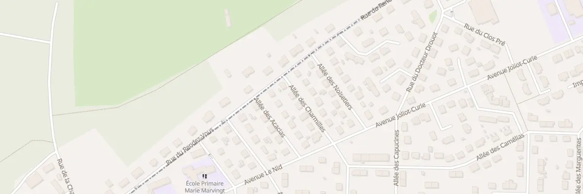 Plan du 9 All des Charmilles à Blainville-sur-l’Eau