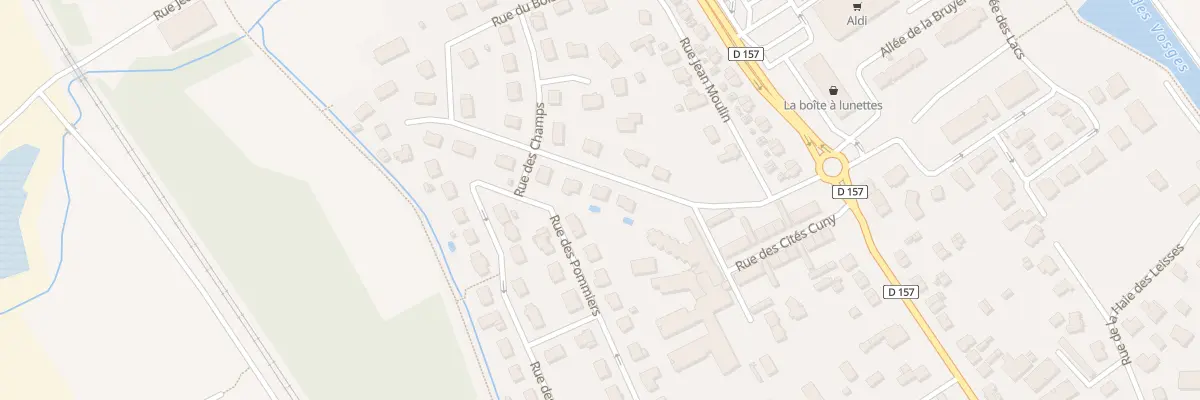 Plan du 3 Rue des Charmilles à Thaon-les-Vosges
