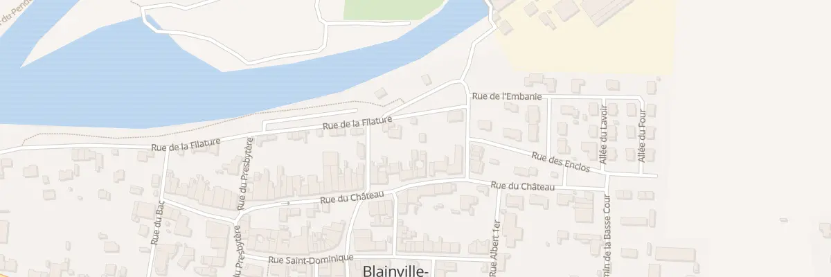 Plan du 6 Rue du Château à Blainville-sur-l’Eau