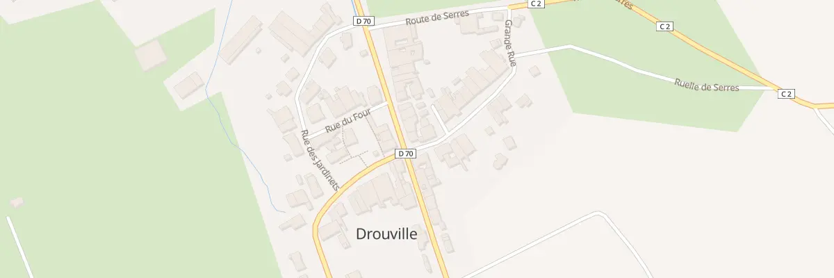 Plan du 10 Rue du Château à Drouville