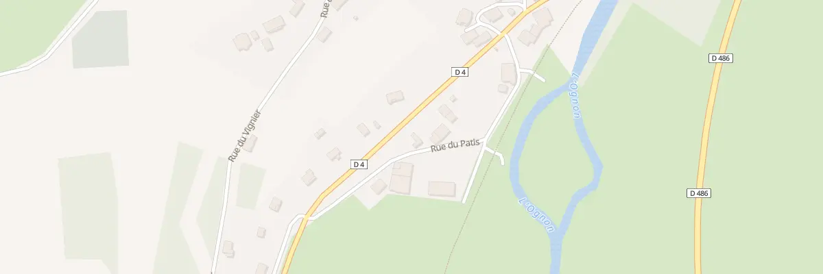 Plan du 16 Rue du Pâtis à Moimay