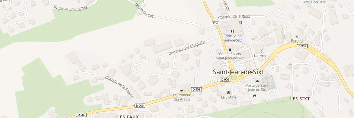 Plan du 75 Imp des Chapelles à Saint-Jean-de-Sixt