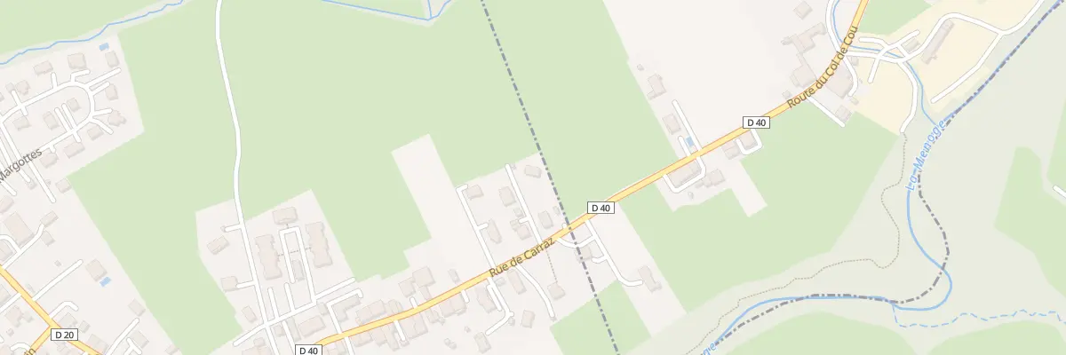 Plan du 365 Rue de Carraz à Boëge