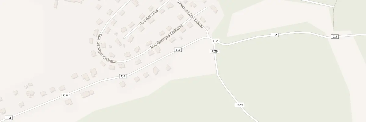 Plan du 54 Rte d’Hadigny à Châtel-sur-Moselle
