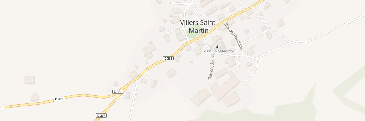 Plan du 5 Rue Principale à Villers-Saint-Martin