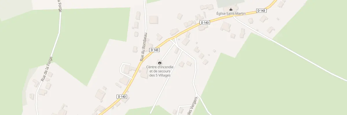 Plan du 2 Rue des Vergers à Citers