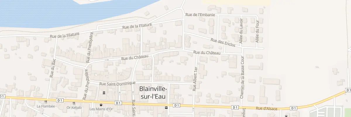 Plan du 5 Rue du Château à Blainville-sur-l’Eau