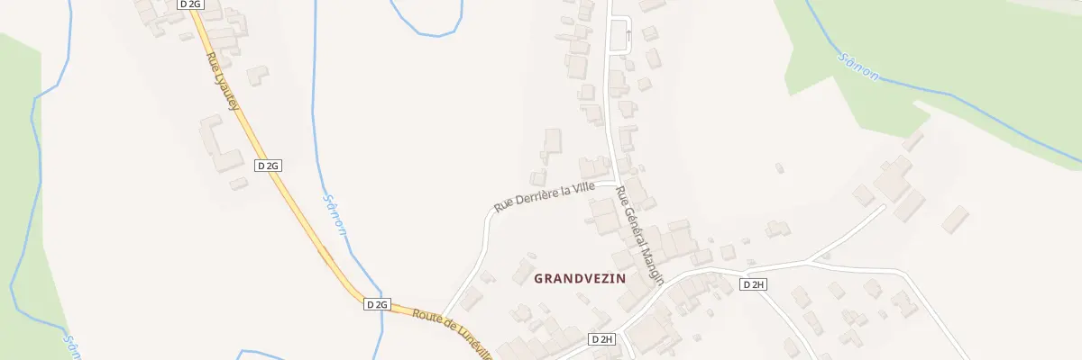 Plan du 8 Rue Derriere La Ville à Crévic