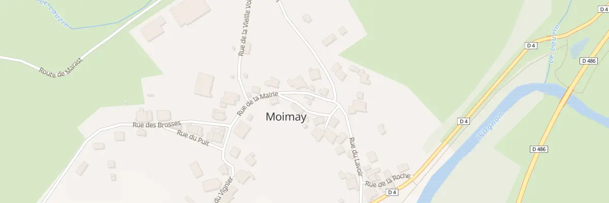 Plan du 8 Rue de la Mairie à Moimay