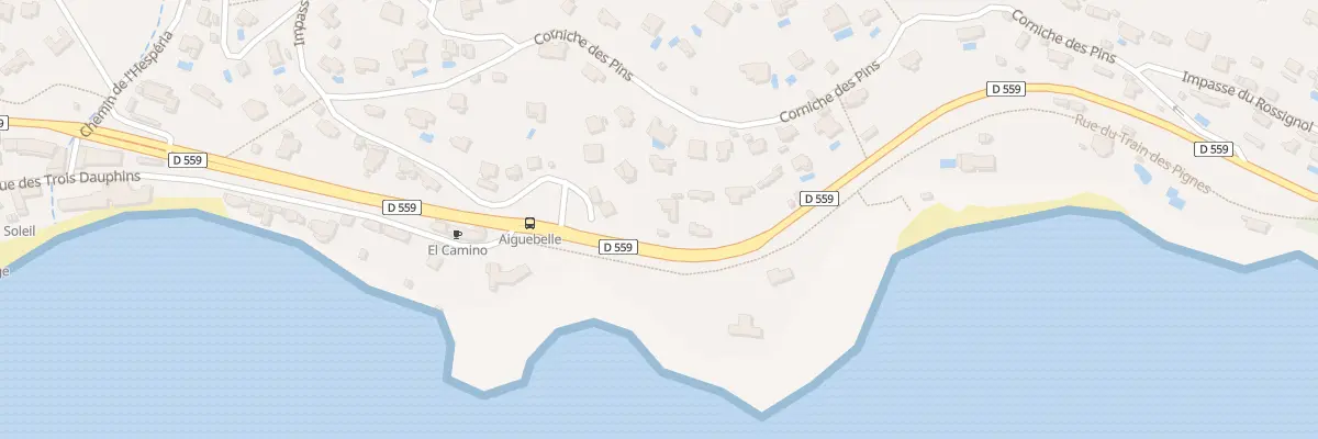 Plan du 1 Pl Tramel au Lavandou