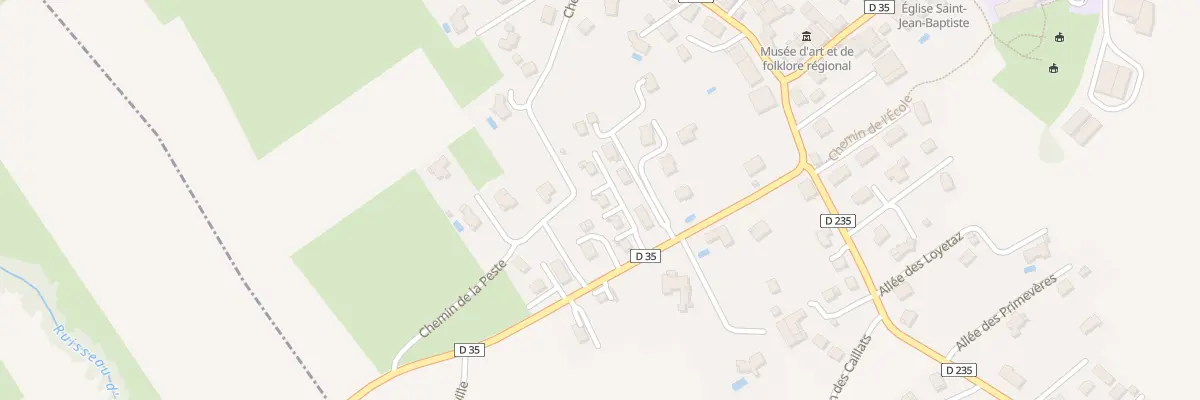 Plan du 63 All des Vignes du Lac à Fessy