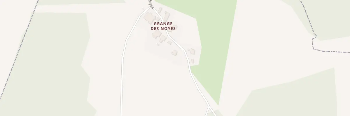 Plan du 1 Rue de la Grange des Noyes à Voillans