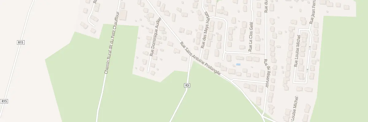 Plan du 6 Rue Saint Antoine Prolongee à Blainville-sur-l’Eau