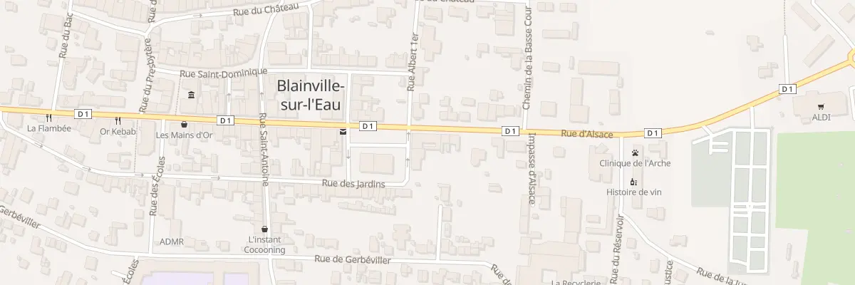 Plan du 13 Rue d’Alsace à Blainville-sur-l’Eau