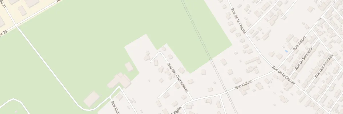 Plan du 9034 Rue des Cheneziéres à Thaon-les-Vosges