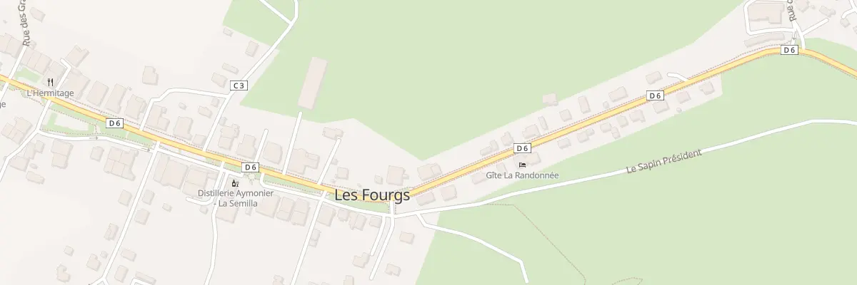Plan du 101 Gr Grande Rue aux Fourgs