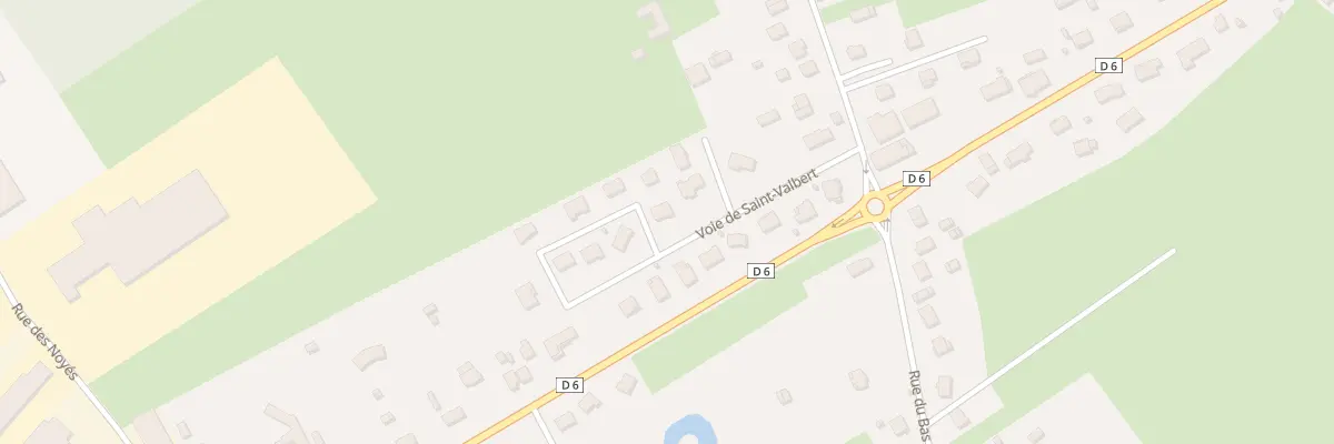 Plan du 10 Voie Saint Valbert à Champlitte