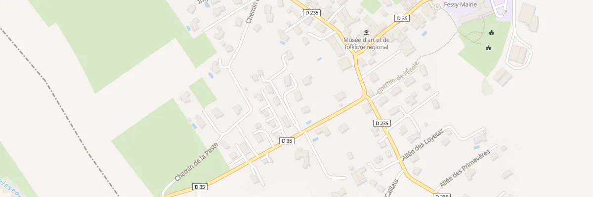 Plan du 54 All du Trait La Vigne à Fessy