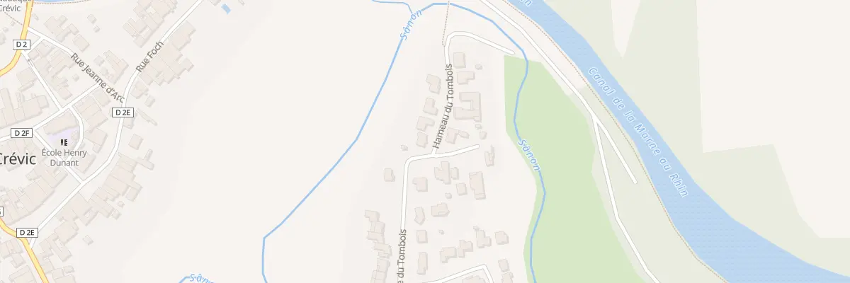 Plan du 1 Hameau du Tombois à Crévic