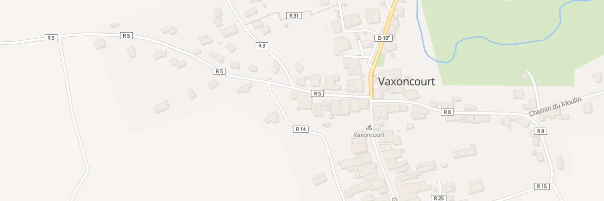 Plan du 89 Rue de la Moselle à Vaxoncourt