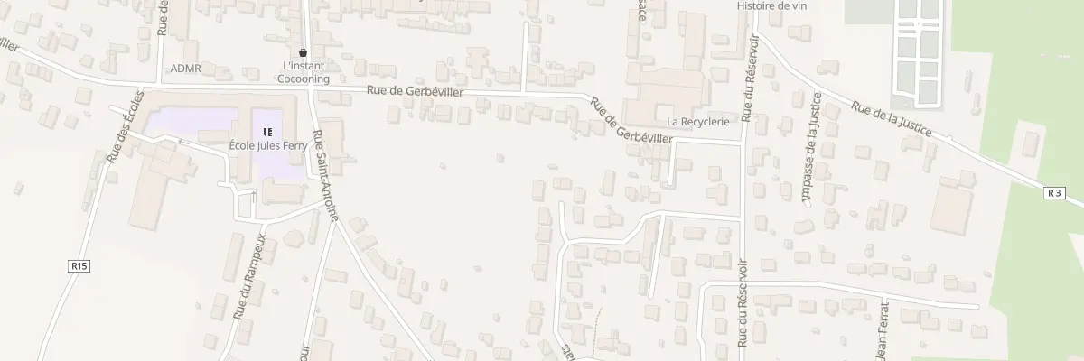 Plan du 16 Rue des Meys Hallats à Blainville-sur-l’Eau