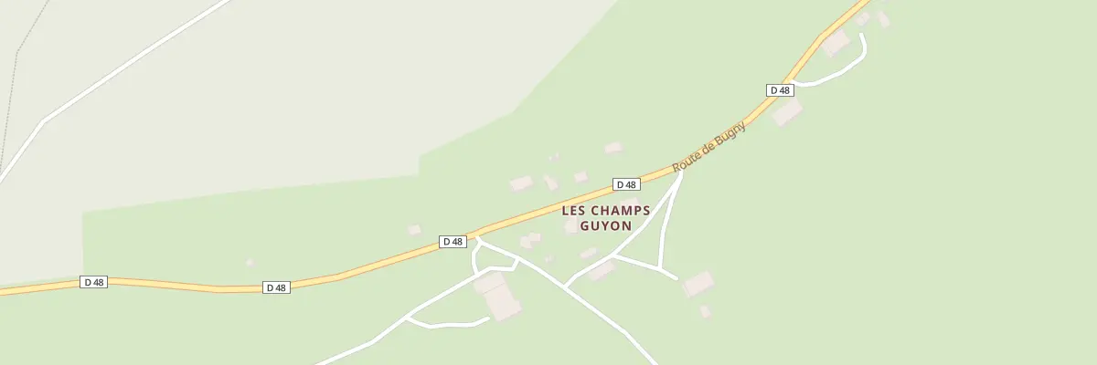 Plan du 8 Les Champs Guyon à La Chaux
