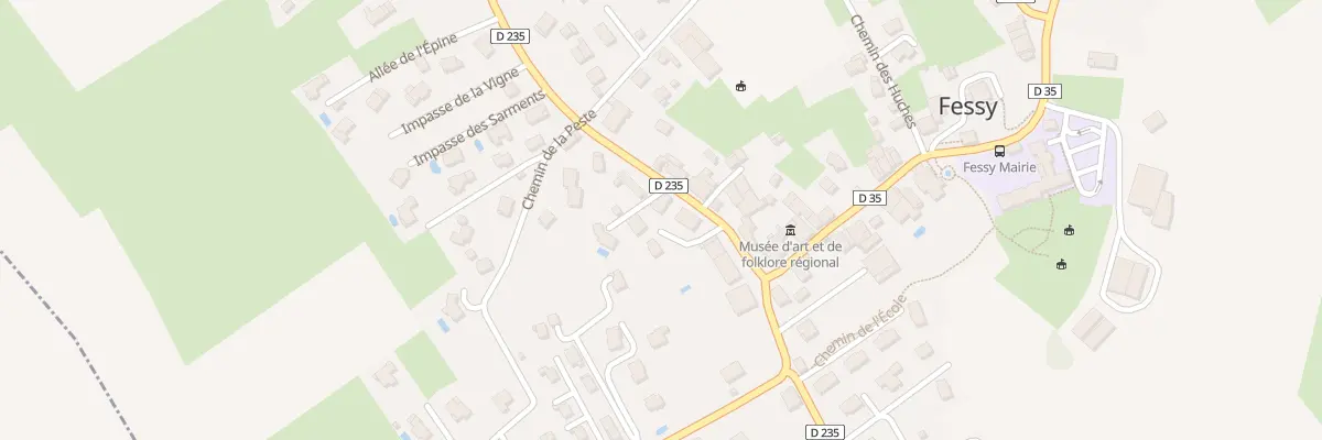 Plan du 80 Rte des Crêts Marteneaux à Fessy
