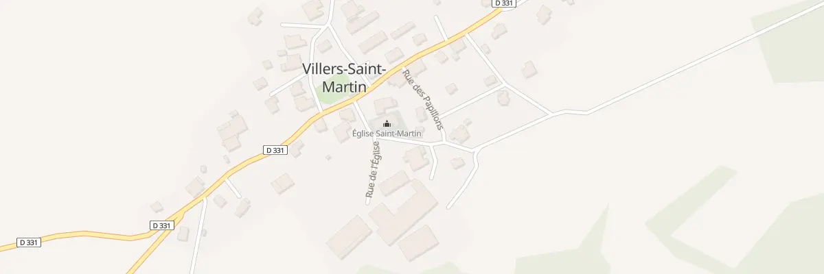 Plan du 4 Rue de l’Eglise à Villers-Saint-Martin