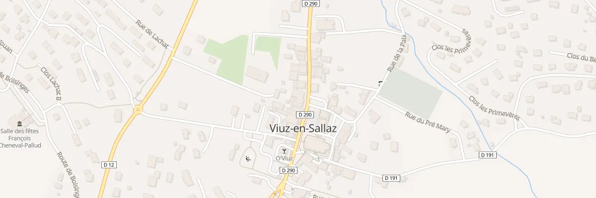 Plan du 1071 Av de Savoie à Viuz-en-Sallaz