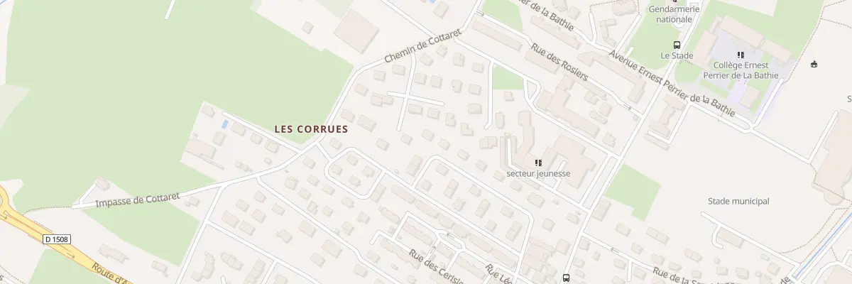 Plan du 14 Rue des Cyclamens à Ugine