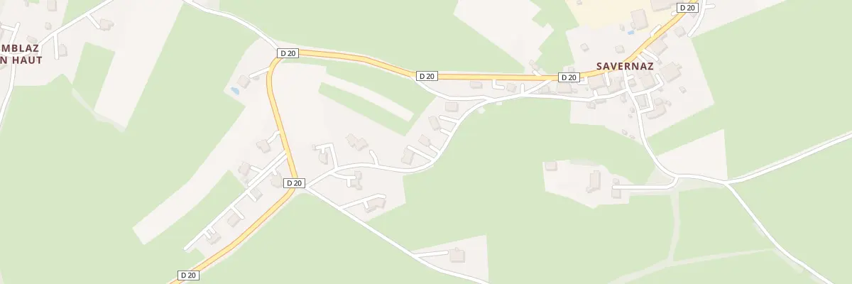 Plan du 173 Rte de Savernaz à Saint-Jean-de-Tholome