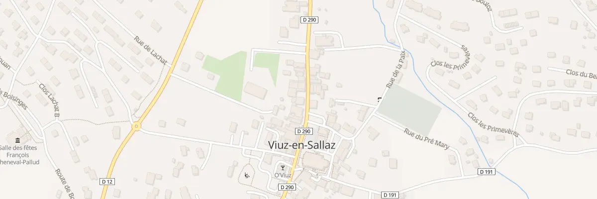 Plan du 1103 Av de Savoie à Viuz-en-Sallaz