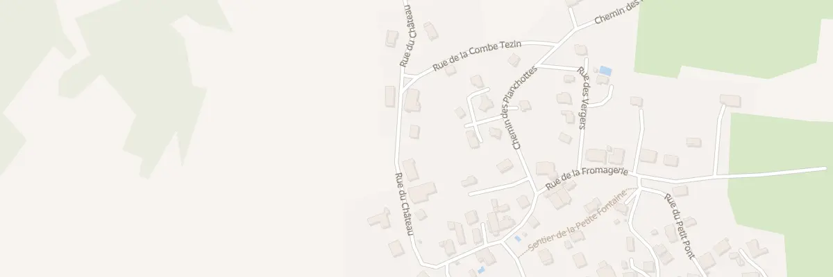 Plan du 12 Rue du Château à Voillans