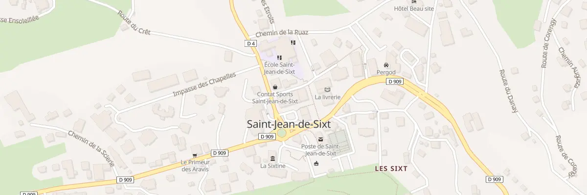 Plan du 64 Pl Aimé Dupont à Saint-Jean-de-Sixt