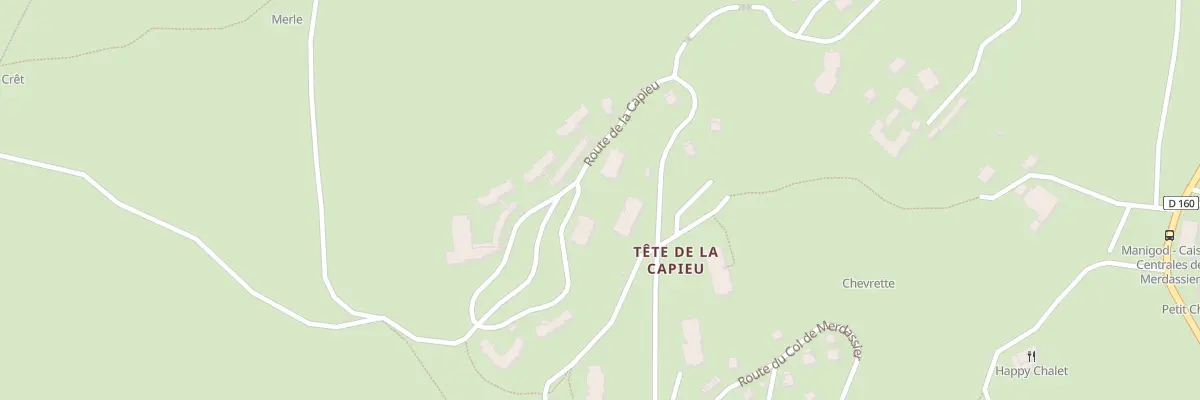 Plan du 426 Rte de la Capieu à Manigod