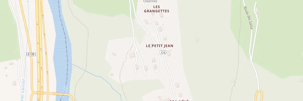 Plan du 5156 Petit Jean à Césarches