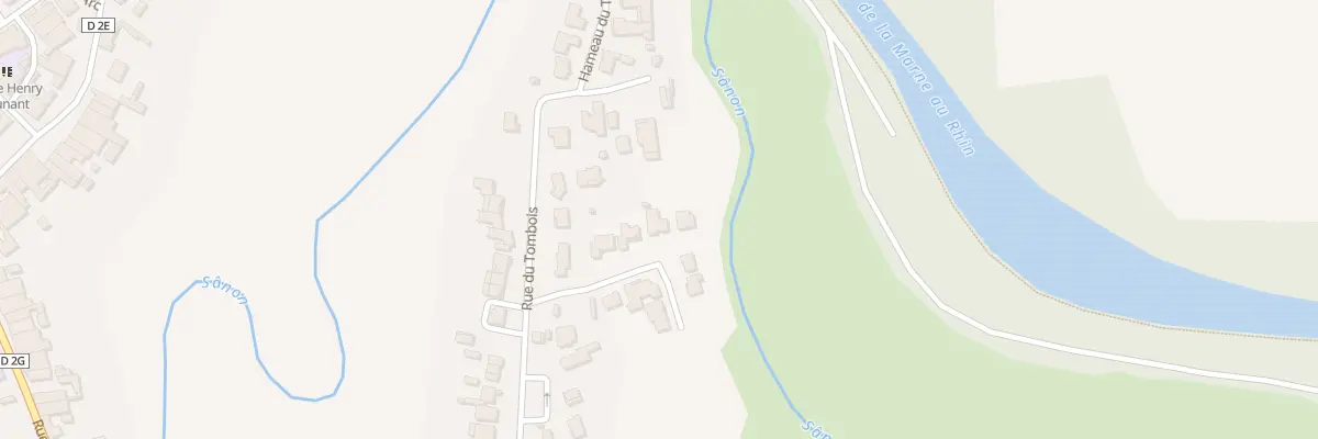 Plan du 5 Rue de Castelnau à Crévic