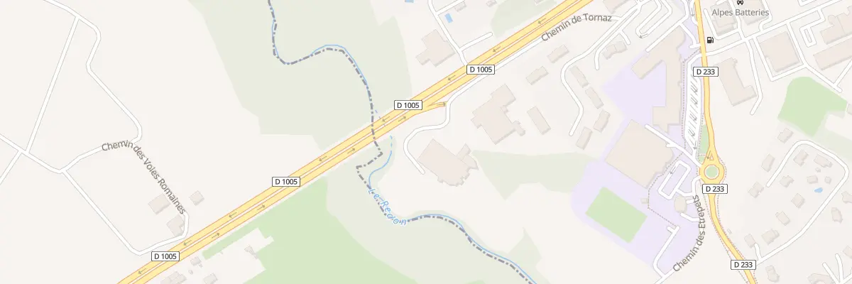 Plan du 4 Rue de la résidence à Margencel