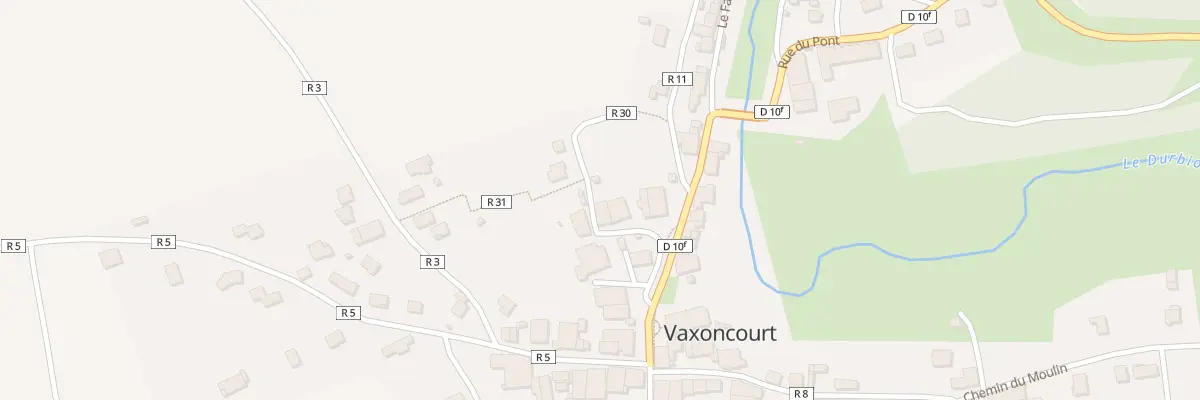 Plan du 92 Rue des Petits Sabots à Vaxoncourt
