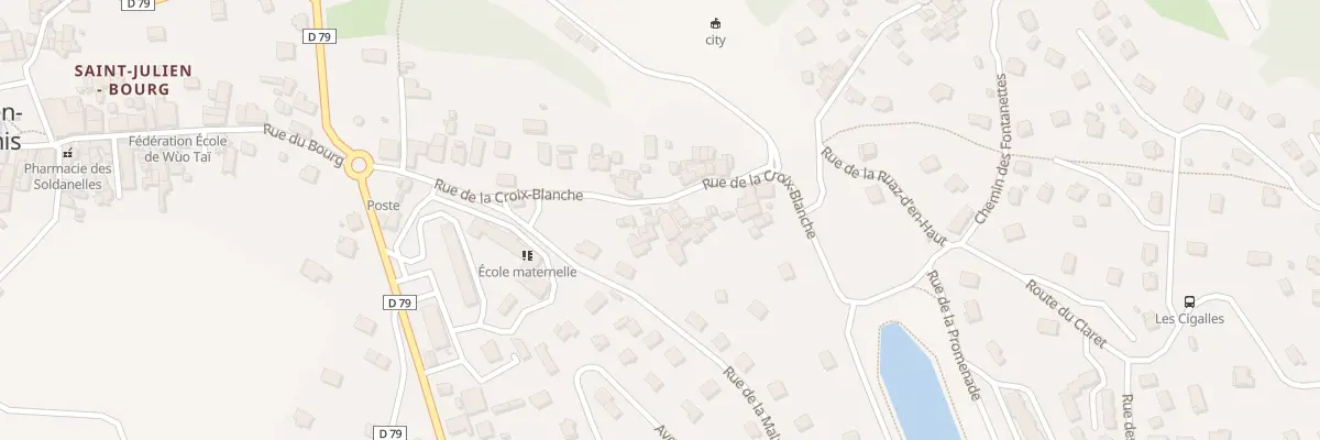 Plan du 226 Rue de la Croix Blanche à Saint-Julien-Mont-Denis