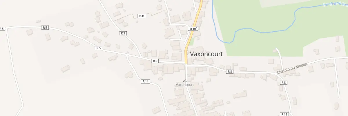 Plan du 30 Rue de la Moselle à Vaxoncourt