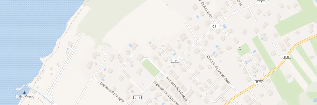 Plan du 88 Rte du Lavoret à Anthy-sur-Léman