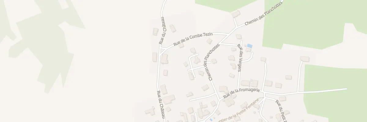 Plan du 6 Rue des Cerisiers à Voillans
