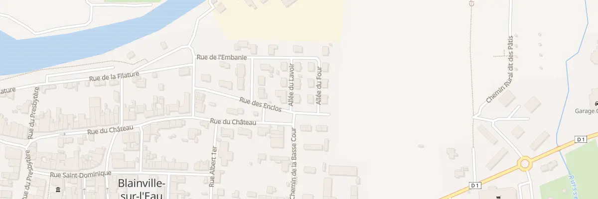 Plan du 14 All du Lavoir à Blainville-sur-l’Eau