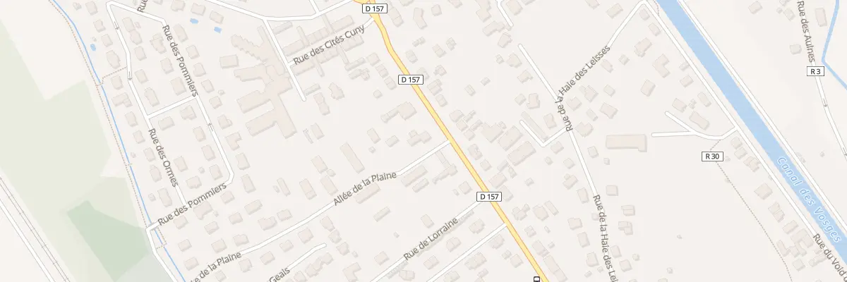 Plan du 143 Rue de Lorraine Thaon à Thaon-les-Vosges