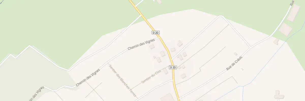 Plan du 2 Che des Vignes à Anthelupt