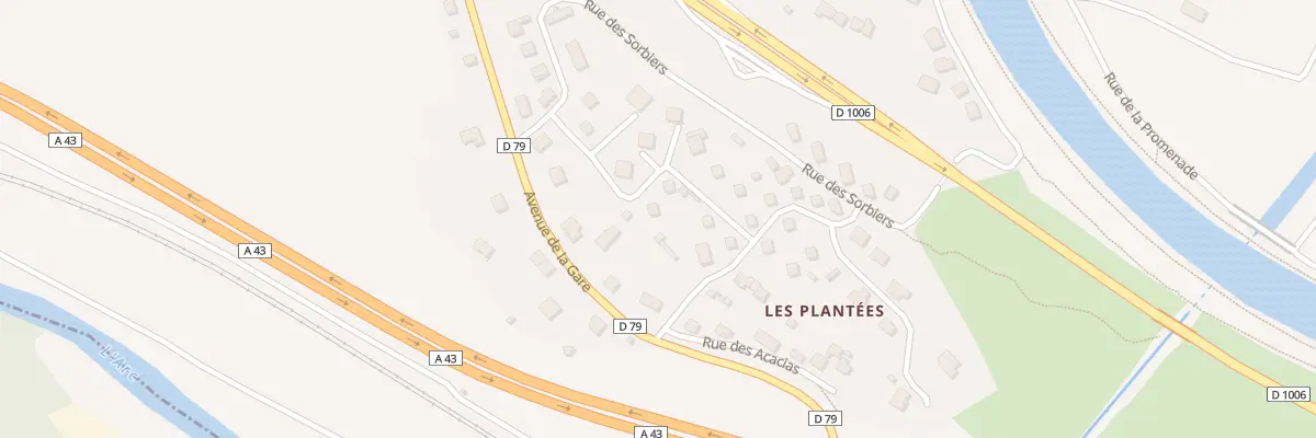 Plan du 122 Rue des Plantées à Saint-Julien-Mont-Denis