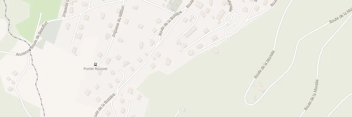 Plan du 289 Rte de la Bottière à Venthon