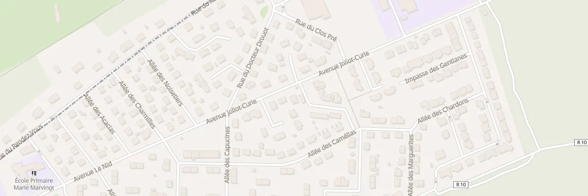 Plan du 12 Av Joliot Curie à Blainville-sur-l’Eau